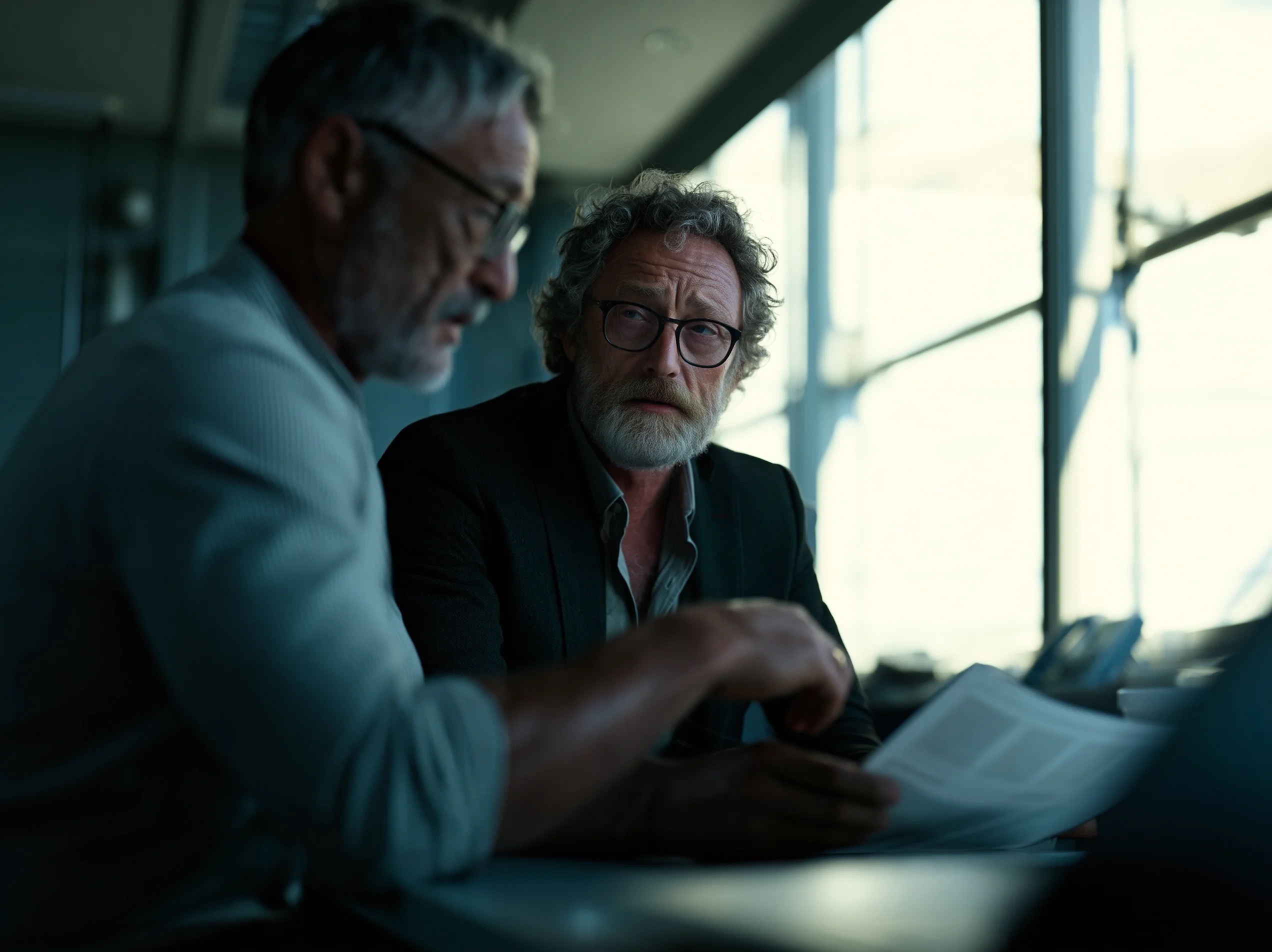 Ondernemer bespreekt samenwerking met marketing bureau aan vergadertafel