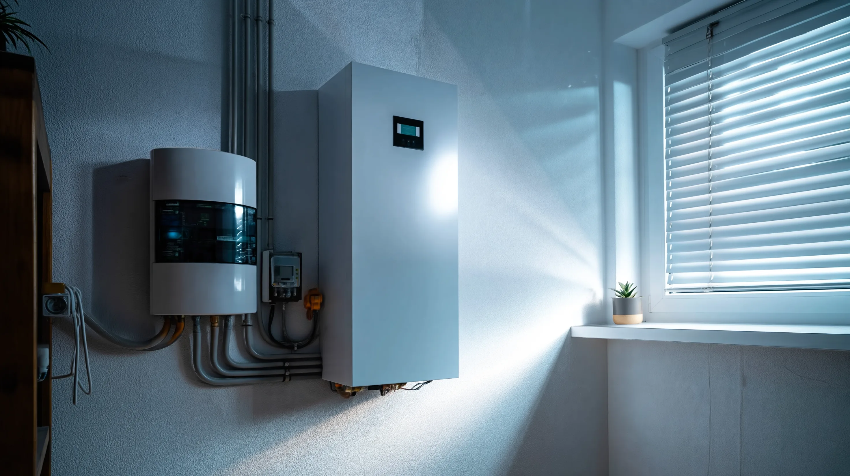 Thuisbatterij voor opslag van zonnestroom